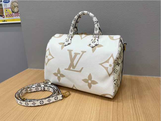 ルイヴィトン スピーディ バンドリエール30 ジャイアントモノグラム