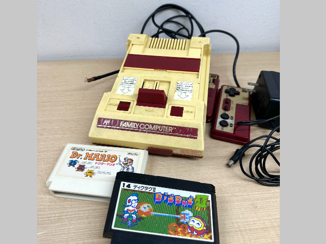 任天堂 ファミリーコンピューター 本体&ソフトセットを買取｜京都府 