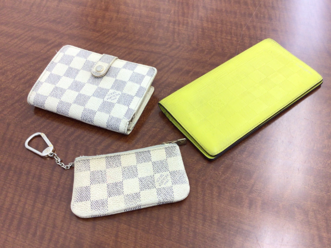 ルイヴィトン コインケース アズール （ジッピー・コインパース ダミエ  