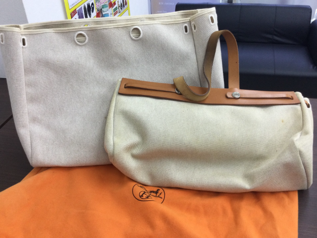 エルメス・エールバックカバス・GMサイズのトートバッグを買取｜東京 