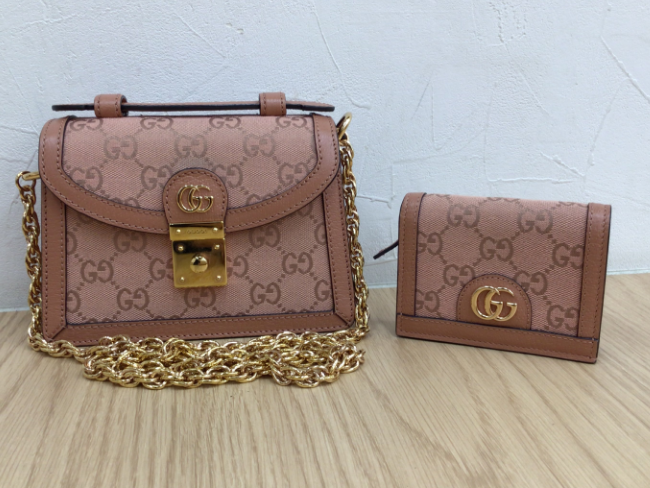 グッチ ショルダーバッグ/二つ折り財布 を買取｜東京都新宿区｜目白 