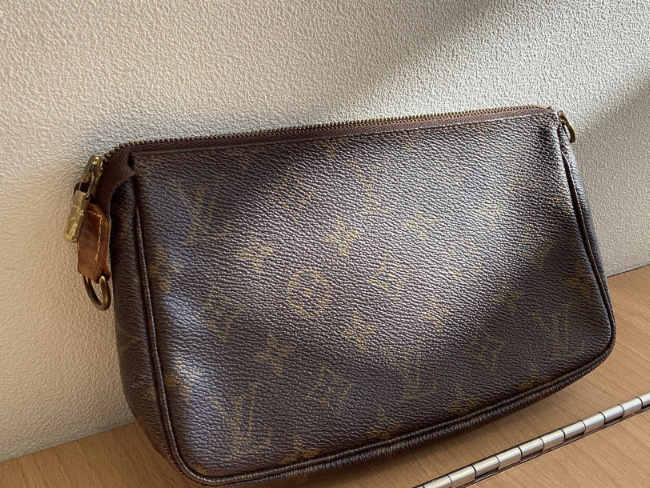 ポシェット・アクセソワール 溶けだし クラッチ M40712 ショルダーバッグ 