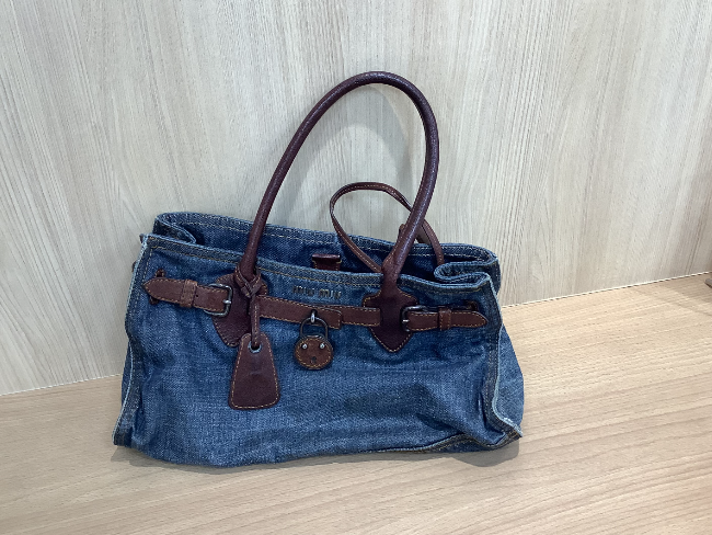MIUMIU ミュウミュウ デニム ハンドバッグ（miumiu ミュウミュウ  