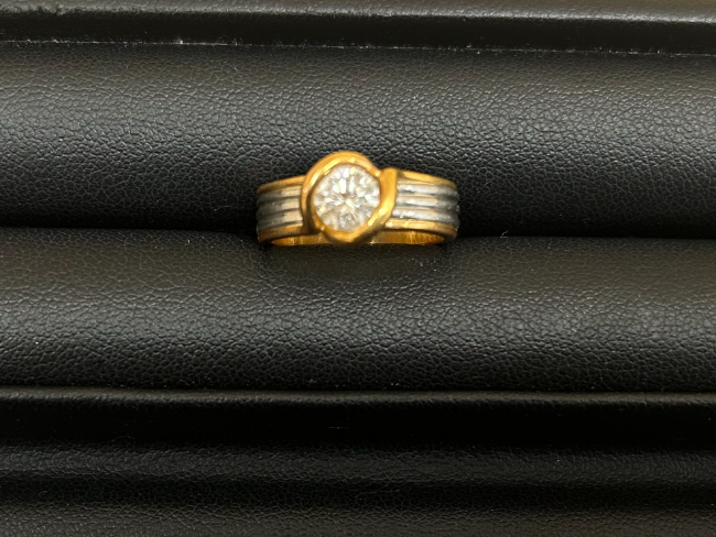 pt900k18 ダイヤモンドリングを買取｜京都府京都市上京区｜河原町  