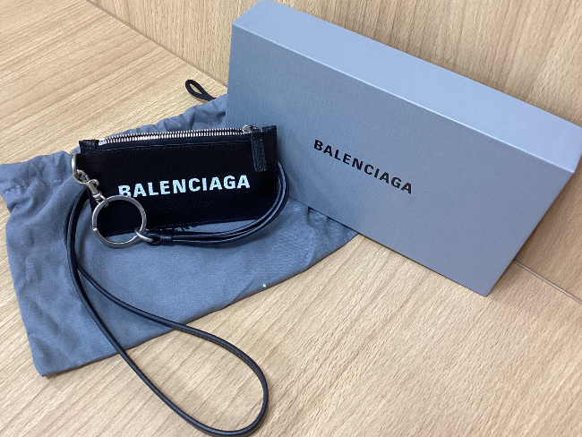 バレンシアガ カードケース 名刺入れ レザー エブリデイ 594220 