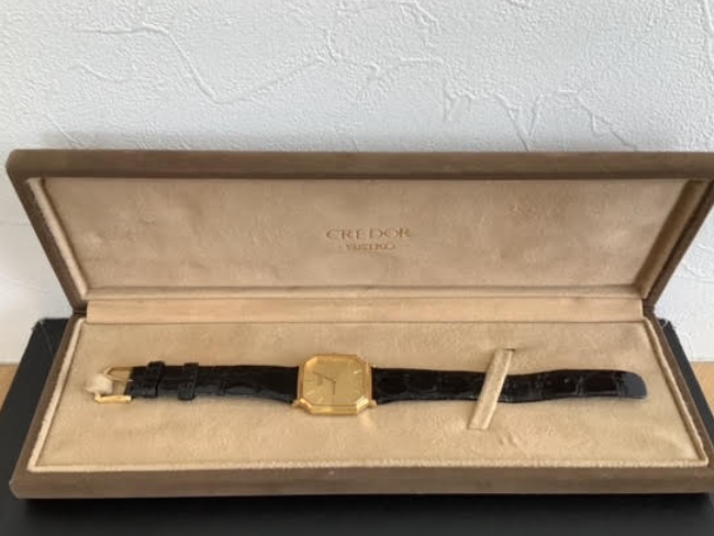 セイコー クレドール 14K/SS 3針 クォーツ Ref:5931-5410を買取｜大阪  