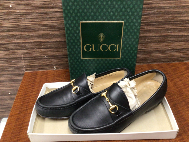 グッチ ホースビット ローファー メンズを買取｜大阪府吹田市