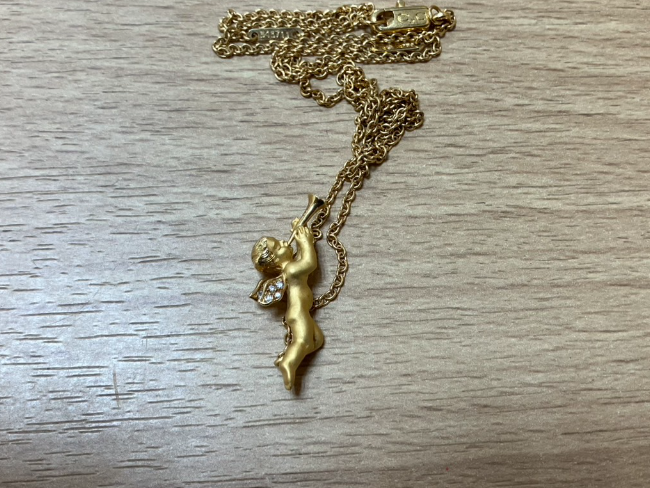 カレライカレラ 天使モチーフ ネックレスを買取｜広島県広島市佐伯区  
