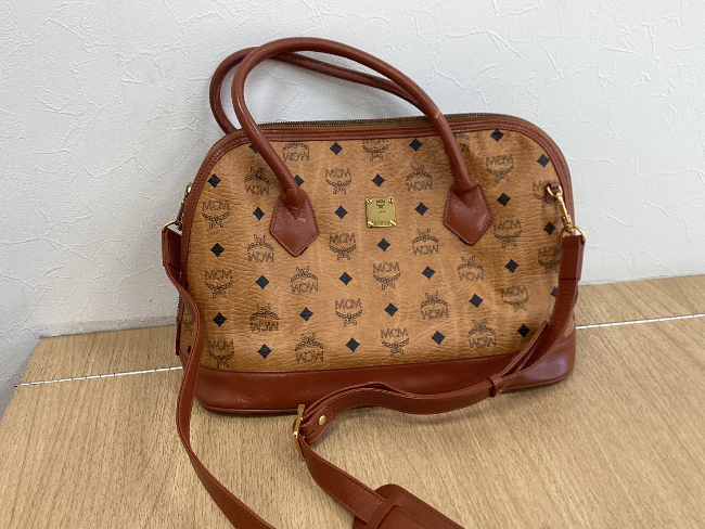 MCM エムシーエム ボストンバッグ（正規品【MCM/エムシーエム】大型 