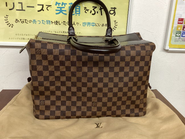【美品】ルイヴィトン ダミエ グリニッジGM ボストンバッグ LOUIS VUITTON（ルイヴィトン）ダミエ「グリニッジGM」 美品❤︎ルイ