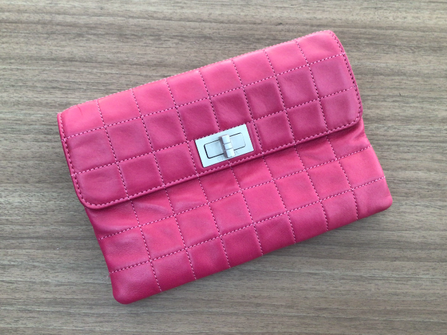 CHANEL/シャネル/ラムスキン/2.55/チョコバー/クラッチ/ハンド CHANEL/シャネル/ラムスキン/2.55/チョコバー/クラッチ/ハンド