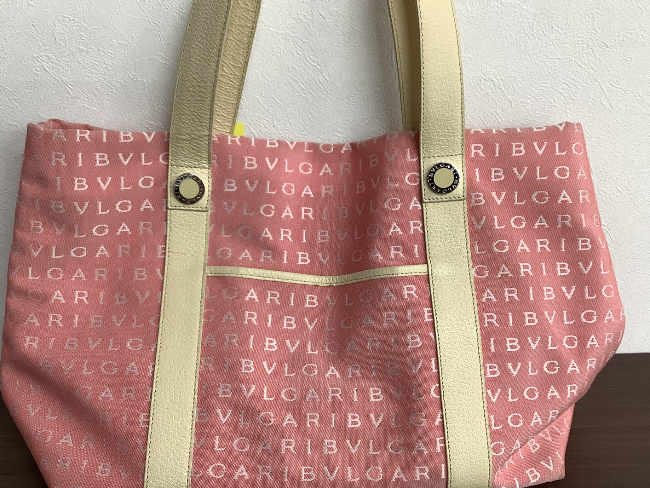 BVLGARI ブルガリ ロゴマニア ハンドバッグ ミニ トートバッグ