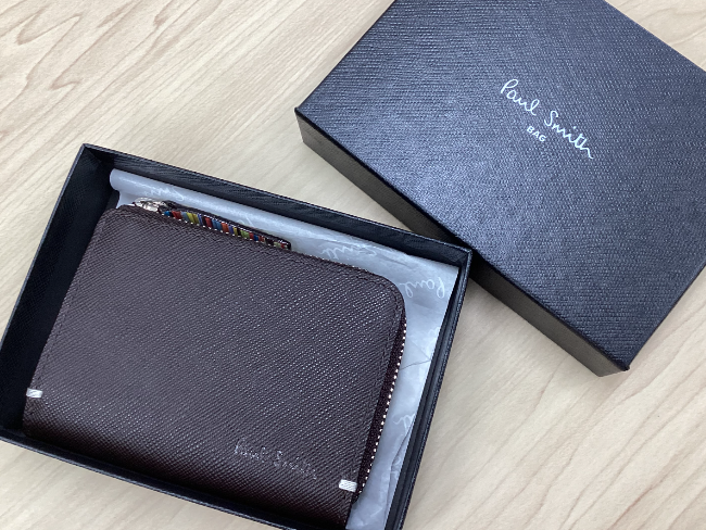 ポール・スミス 二つ折り財布 メンズ 黒 新品未使用品 箱付き ポール・スミス 二つ折り財布 メンズ 黒 新品未使用品 箱付き
