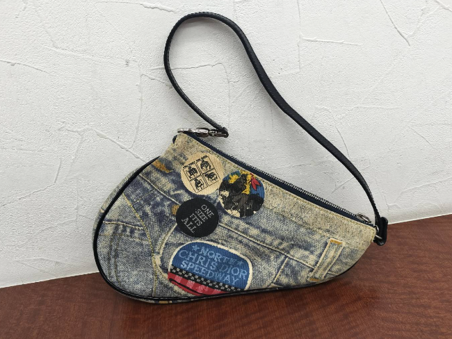 Christian Diorデニムプリントサドルバッグが買取入荷しました！