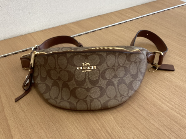 新品未使用　コーチ　COACH　ポーチ　ブラウン✕ピンクマルチ　コラボ 新品未使用 コーチ COACH ポーチ ブラウン✕ピンクマルチ コラボ