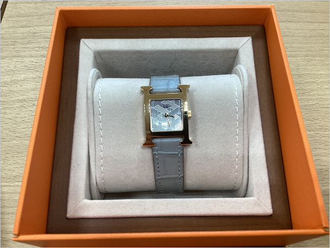 HERMES   Ｈウォッチ　¥60,000 送料込み エルメス Hウォッチの高価買取・査定ならブランド買取のエコリング