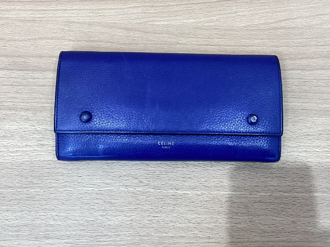セリーヌ CELINE 長財布 ネイビー 新品 【公式通販】