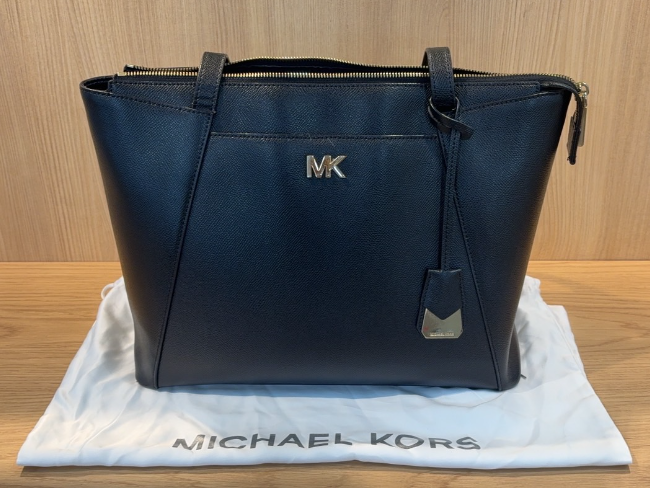 MICHAEL KORS エコバッグ ブラック 東京 マイケルコース MICHAEL KORS バッグ （ブラック