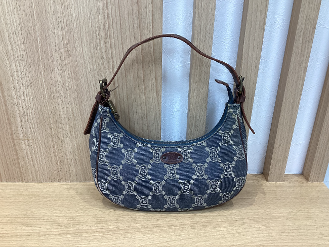 セリーヌ パリマカダム ブランドオフ CELINE デニム ショルダー セリーヌ パリマカダム ブランドオフ CELINE デニム ショルダー
