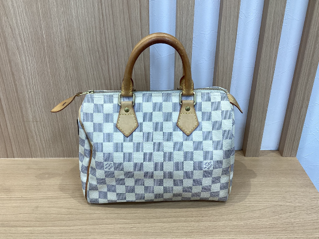 定価125,600円の大人気ダミエアズール！極美品 ヴィトン ダミエ アズール キューブ ドゥ ランジュモン GM 型番