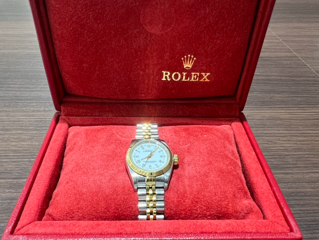 ROLEX オイスター　レディース　空き箱 ロレックス 純正時計箱 空箱 レディース ROLEX オイスター レディース