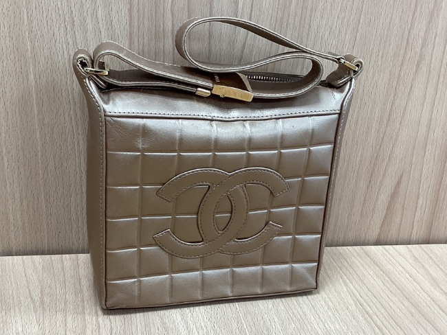 【希少！】ヴィンテージCHANELチョコバー ラインリング シルバー12号 希少！】ヴィンテージCHANELチョコバー ラインリング シルバー12号