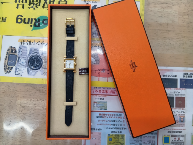 【連休限定値下げ】エルメス HERMES H Watch エルメス Hウォッチの高価買取・査定ならブランド買取のエコリング