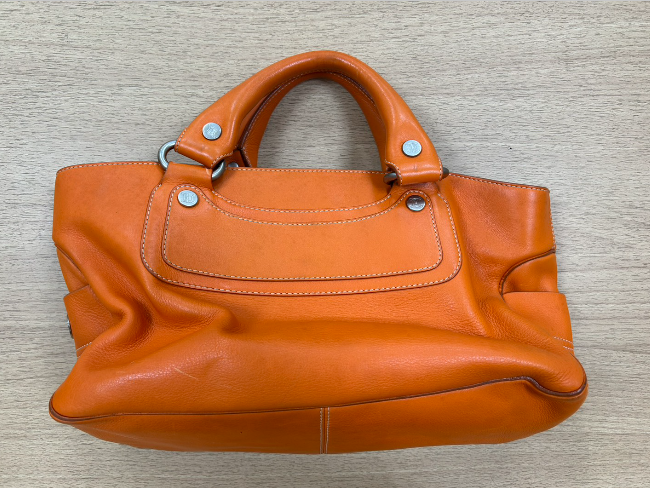 セリーヌブギーバッグ 中古・古着通販】CELINE (セリーヌ) ブギーバッグ オレンジ