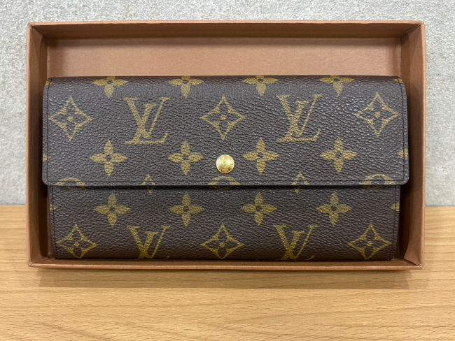 値下不可‼️【デザイン性抜群‼️高見え‼️】VUITTON ポルトフォイユ　サラ ルイヴィトン) M81049 ポルトフォイユ・サラ NM (Louis Vuitton