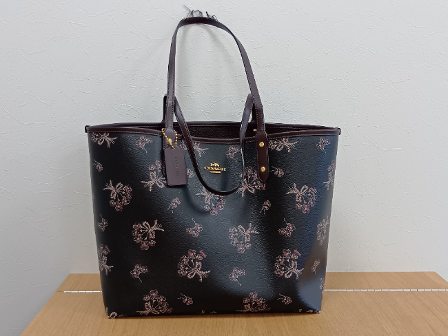 定価10万 コーチ ビジネス バッグ トート レザー メンテ済み 57 ✓良品