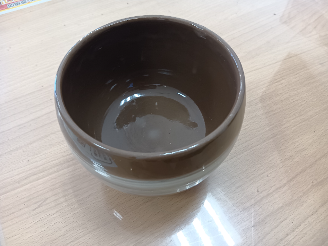 中村 道年尼 飴釉丸皿 ｜ ブランド品の買取ならエコリング