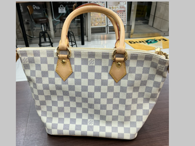 ルイヴィトン　トートバッグ ダミエ アズール　ホワイト ルイヴィトン トートバッグ ダミエ アズール ホワイト ルイヴィトン