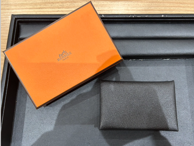 エルメス カルヴィ W刻 黒