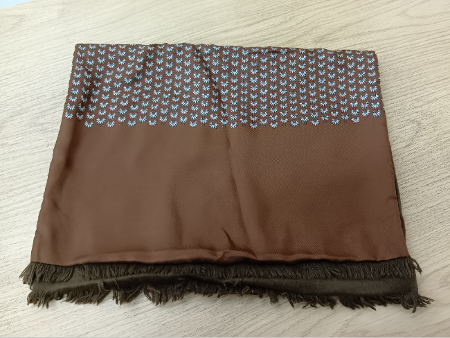 エルメス アンゴラ×シルク マフラー