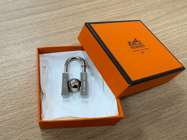 エルメス Ag925 カデナチャーム