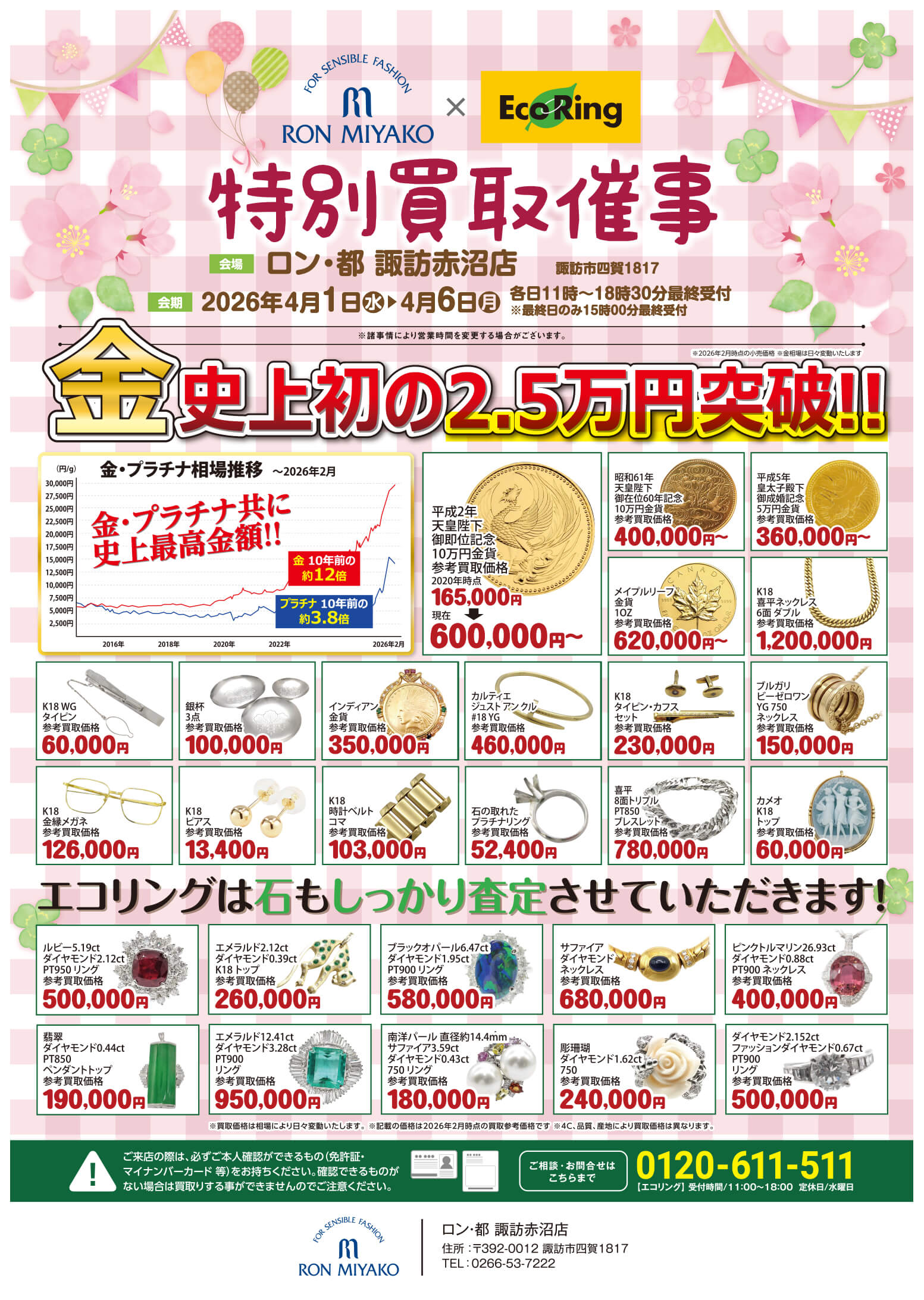 ロン・都 諏訪赤沼店 ｜ ブランド品の買取ならエコリング