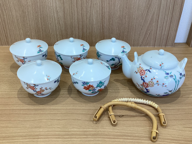 膳所焼 淡海ぜぜ 陽炎園 笹耳付花入 ｜ ブランド品の買取ならエコリング