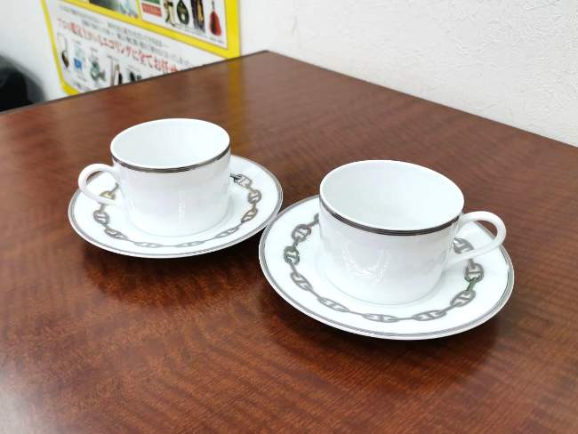 八世乾山 山本如仙作 紫陽花絵柄茶碗 ｜ ブランド品の買取ならエコリング