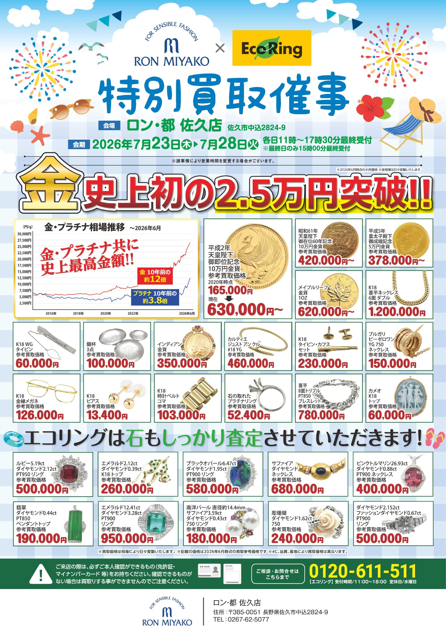 ロン・都 佐久店 ｜ ブランド品の買取ならエコリング