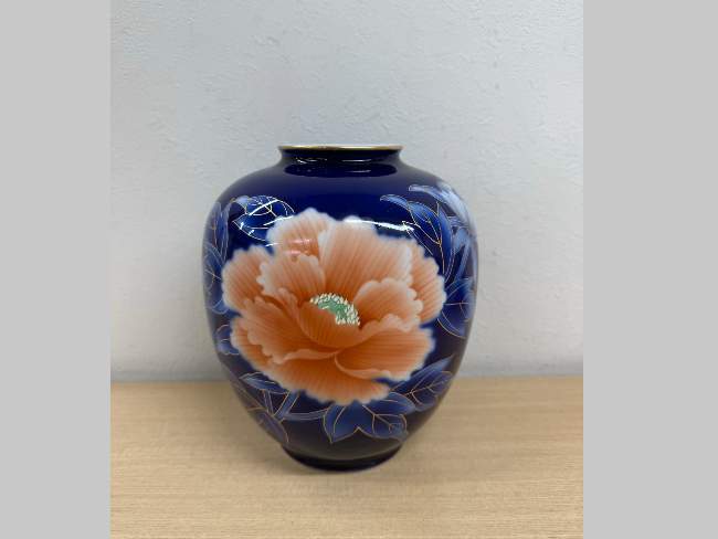 岩田久利・瑠璃金彩壺を買取｜東京 ｜ ブランド品の買取ならエコリング