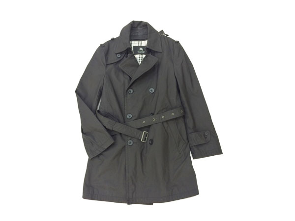 バーバリーブラックレーベルグレートレンチコート ライナー付き　メンズLサイズ 一着は欲しい！バーバリーブラックレーベルのグレートレンチコート