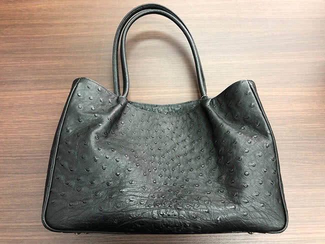 美品 トートバッグ JRA公認 オーストリッチ イエロー 極美品✨ JRA パイソン オーストリッチ トートバッグ 切り替え